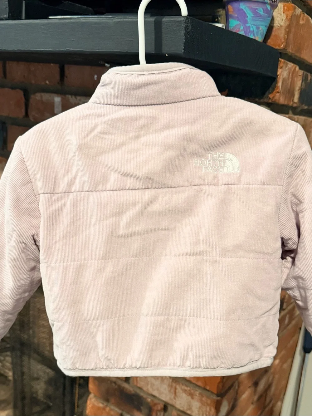 The North Face Lavender Reversible Mossbud/Corduroy Jacket (Toddler)